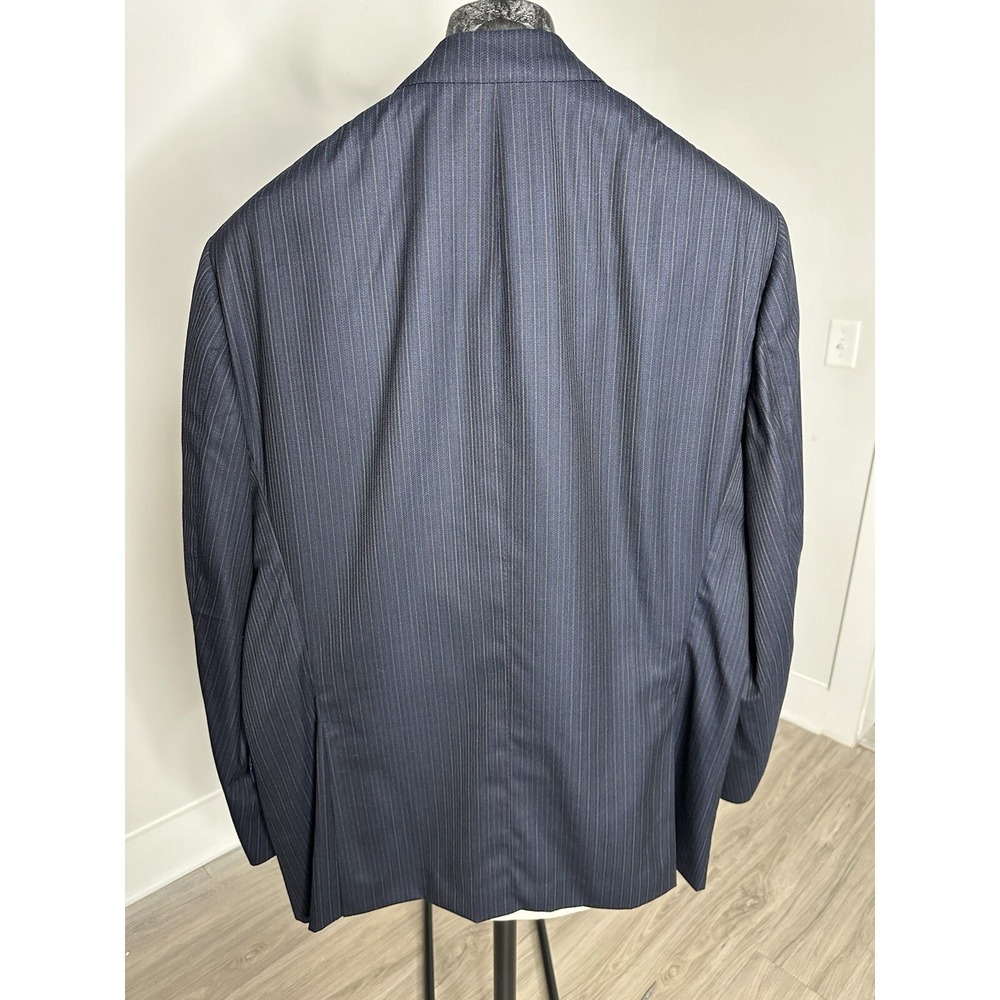 UNIQUE HARRY ROSEN BESPOKE🔥 Mens 2 Piece Suit Size 50 Canada‎ 100% Wool (s133) - Picture 8 of 15